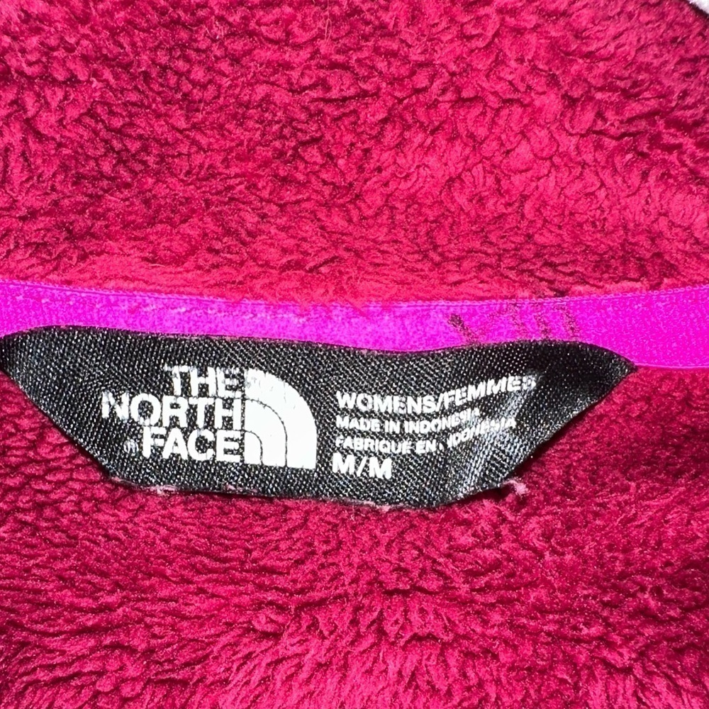 The North Face Womens Morning Glory 2 Jacket Fleece lined Medium Pink Raspberry - Picture 3 of 10